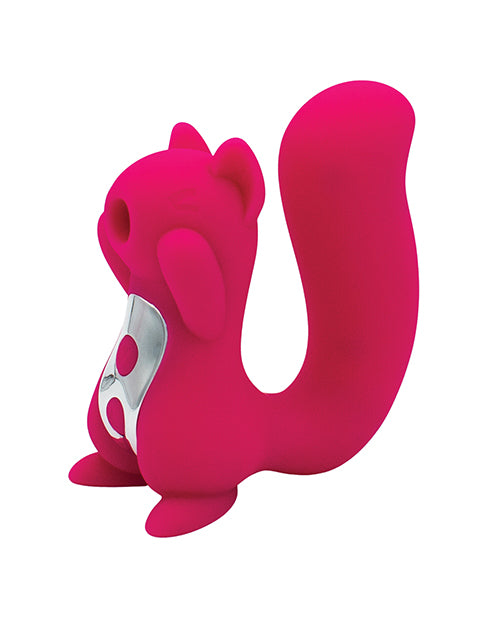 Natalie's Toy Box Screaming Squirrel Pulsing And Vibrating - Red - LUST Depot