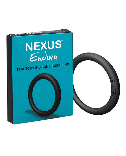 Nexus Enduro Silicone Cock Ring - Black - LUST Depot