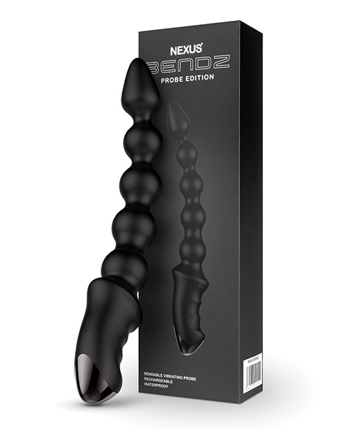 Nexus Bendz Bendable Vibrating Probe - Black - LUST Depot