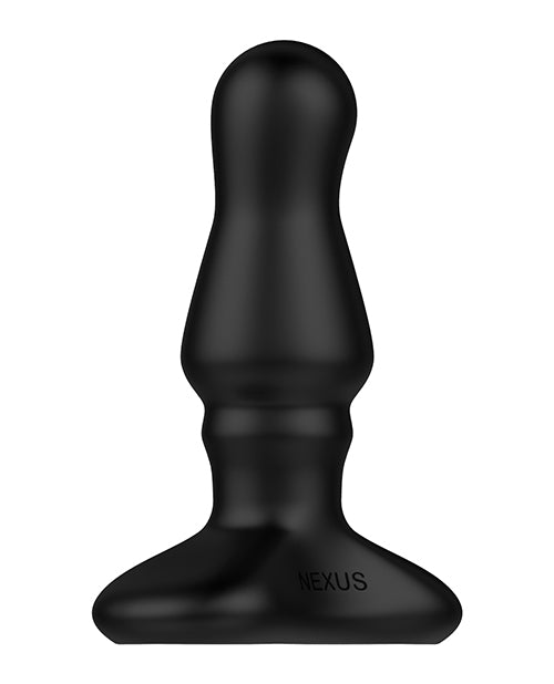 Nexus Bolster Butt Plug  W-inflatable Tip - Black - LUST Depot