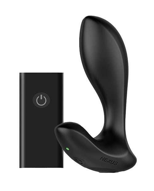 Nexus Duo Vibrating Butt Plug - Black - LUST Depot