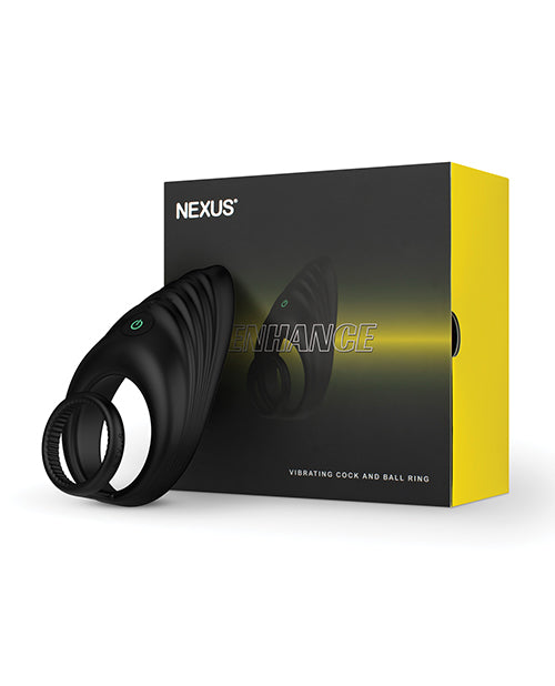 Nexus Enhance Cock & Ball Ring - Black - LUST Depot