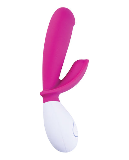 Ohmibod Lovelife Snuggle Dual Stimulation Vibe - Pink - LUST Depot