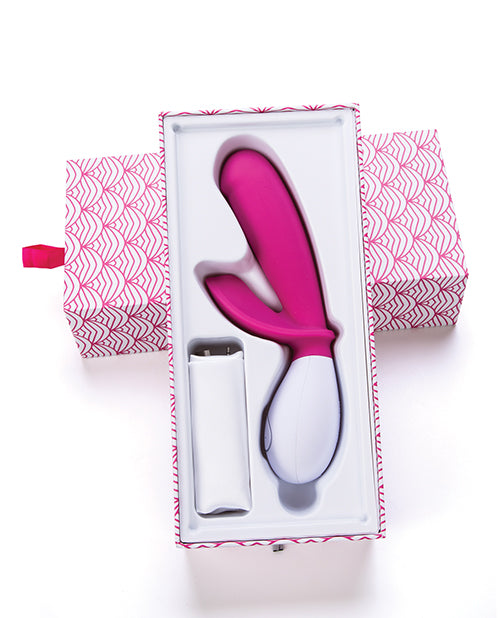 Ohmibod Lovelife Snuggle Dual Stimulation Vibe - Pink - LUST Depot