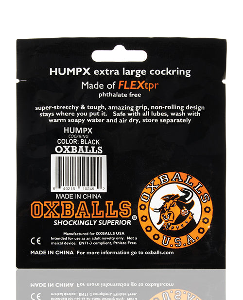 Oxballs Humpx Cockring - Black - LUST Depot