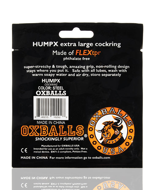 Oxballs Humpx Cockring - Steel - LUST Depot