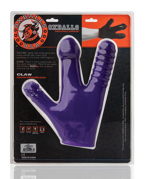 Oxballs Claw Glove - Eggplant - LUST Depot