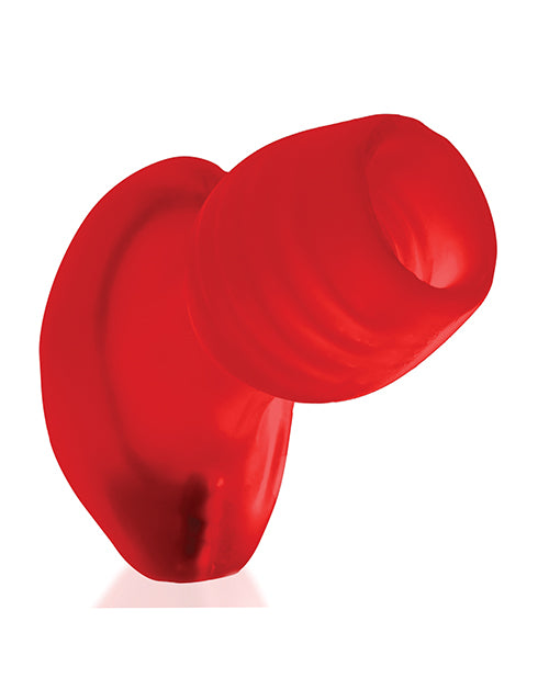 Oxballs Glowhole 2 Hollow Buttplug W-led Insert Large - Red Morph - LUST Depot