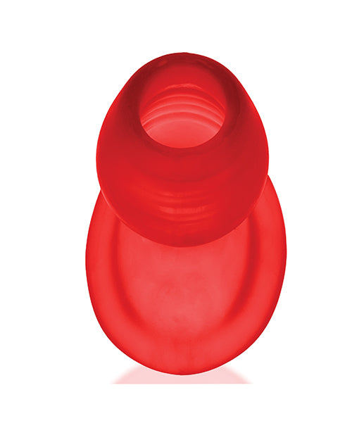 Oxballs Glowhole 1 Hollow Buttplug W-led Insert Small - Red Morph - LUST Depot