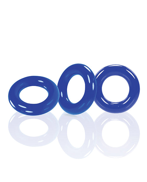 Oxballs Willy Rings - Blue Pack Of 3 - LUST Depot