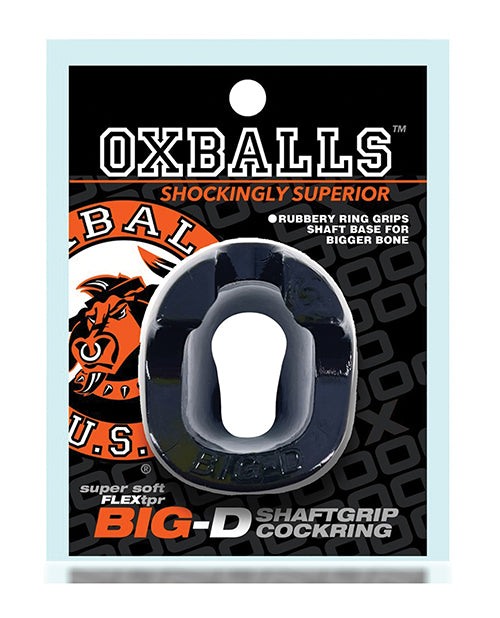 Oxballs Big D Cockring - Black - LUST Depot