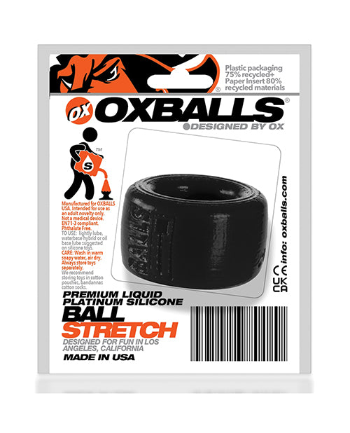 Oxballs Silicone Ball T Ball Stretcher - Black - LUST Depot