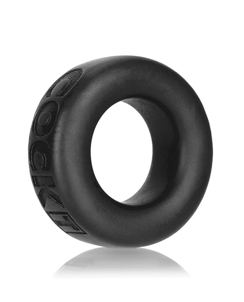 Oxballs Silicone Cock T Cock Ring - Black - LUST Depot