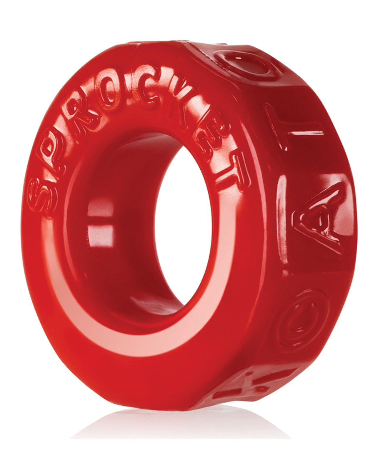 Oxballs Atomic Jock Sprocket Cockring - Red - LUST Depot