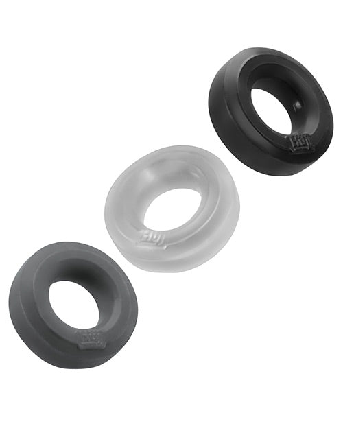 Hunky Junk C Ring Multi Pack - Asst. Colors Pack Of 3 - LUST Depot