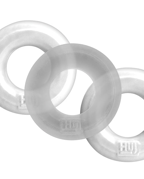 Hunky Junk 3 Pack C Ring - White Ice - LUST Depot