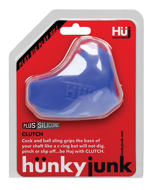 Hunky Junk Clutch Cock & Ball Sling - Cobalt - LUST Depot