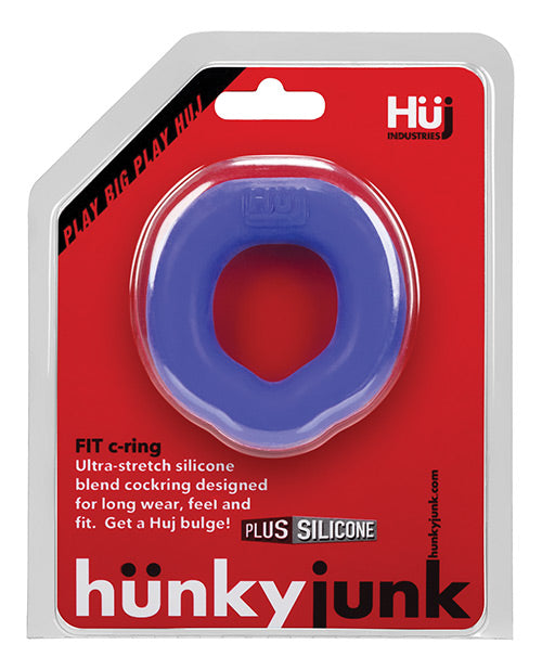 Hunky Junk Fit Ergo C Ring - Cobalt - LUST Depot