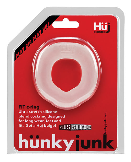 Hunky Junk Fit Ergo C Ring - Ice - LUST Depot