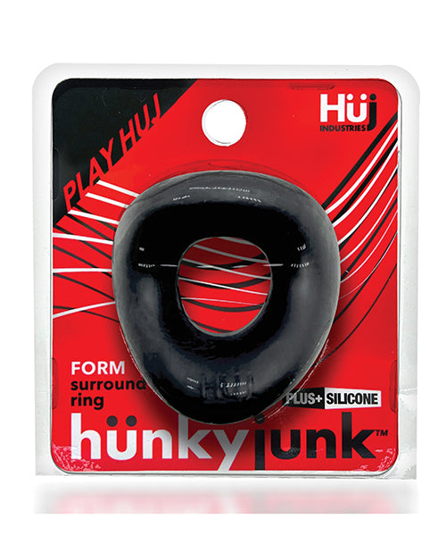 Hunkyjunk Form Cock Ring - Tar Ice - LUST Depot