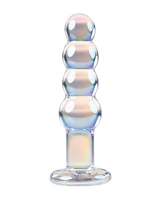 Playboy Pleasure Jewels Beads Anal Plug - Clear