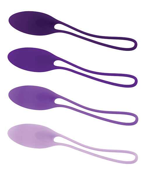 Playboy Pleasure Put In Work Kegel Set - Purple - LUST Depot