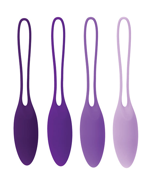 Playboy Pleasure Put In Work Kegel Set - Purple - LUST Depot