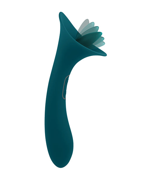 Playboy Pleasure True Indulgence Vibrator - Deep Teal - LUST Depot