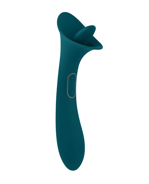 Playboy Pleasure True Indulgence Vibrator - Deep Teal - LUST Depot