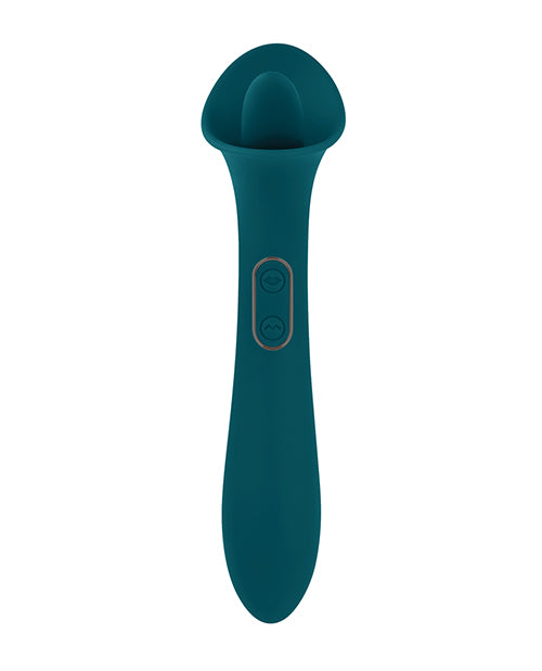 Playboy Pleasure True Indulgence Vibrator - Deep Teal - LUST Depot