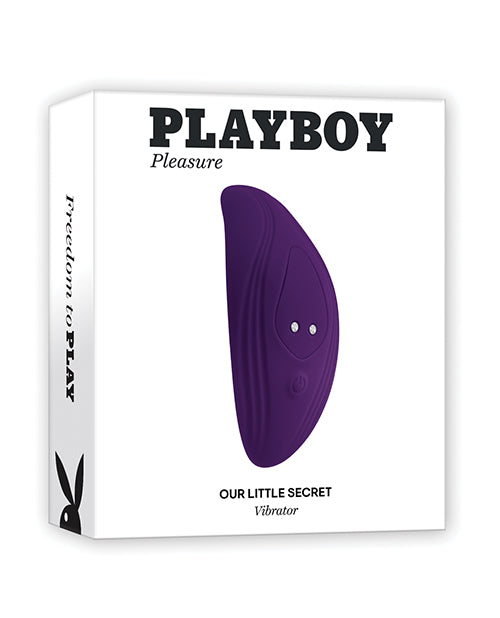 Playboy Pleasure Our Little Secret Panty Vibrator - Purple - LUST Depot