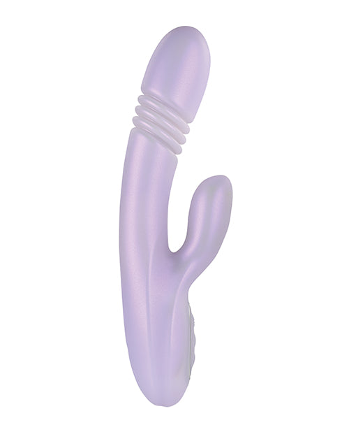 Playboy Pleasure Bumping Bunny Rabbit Vibrator - Pearly Pink - LUST Depot