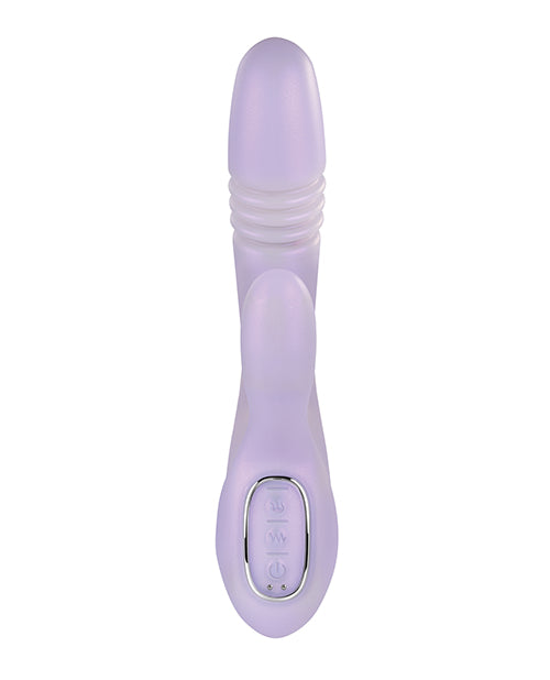 Playboy Pleasure Bumping Bunny Rabbit Vibrator - Pearly Pink - LUST Depot