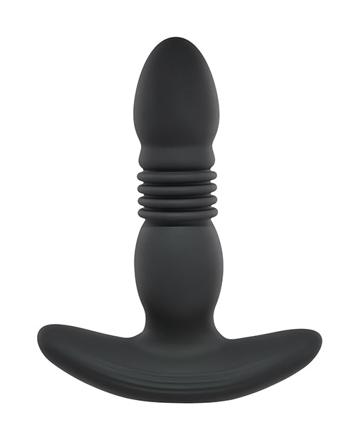 Playboy Pleasure Trust The Thrust Butt Plug - Black - LUST Depot