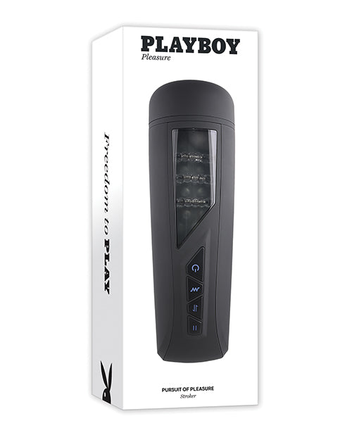 Playboy Pleasure Pursuit Of Pleasure Stroker - Black - LUST Depot