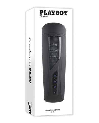 Playboy Pleasure Pursuit Of Pleasure Stroker - Black