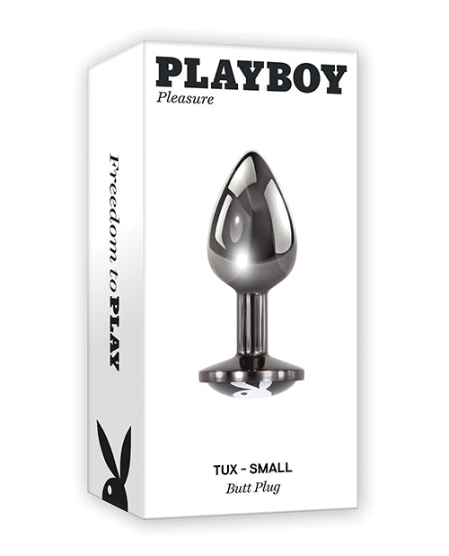 Playboy Pleasure Tux Butt Plug - Small - LUST Depot