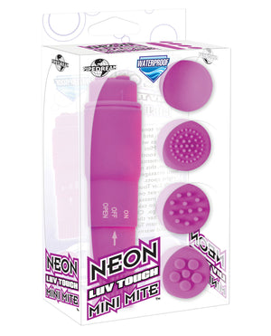 Neon Luv Touch Mini Mite Waterproof - 4 Interchangeable Heads Purple