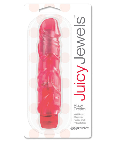 Juicy Jewels Ruby Dream Vibrator - Red