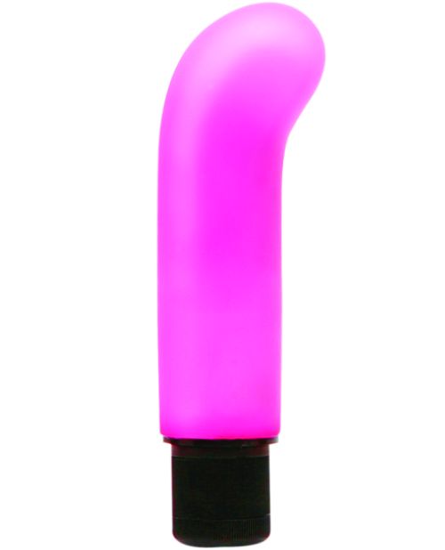 Neon Luv Touch Jr 5" G Spot Softees Waterproof - Pink - LUST Depot