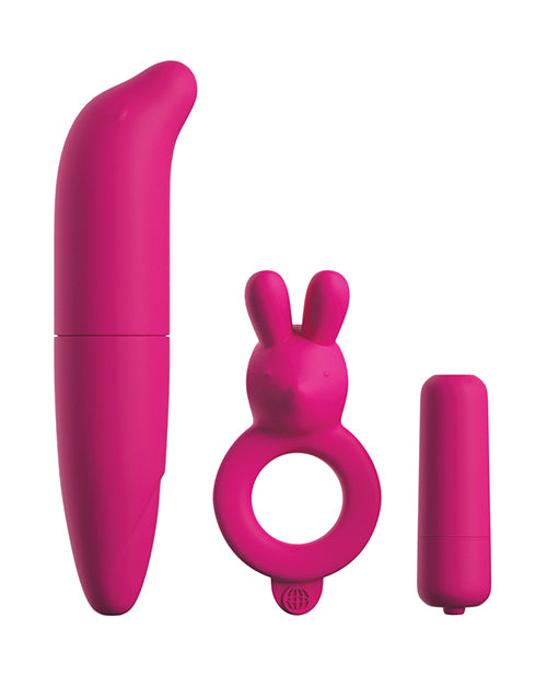 Classix Couples Vibrating Starter Kit - Pink - LUST Depot