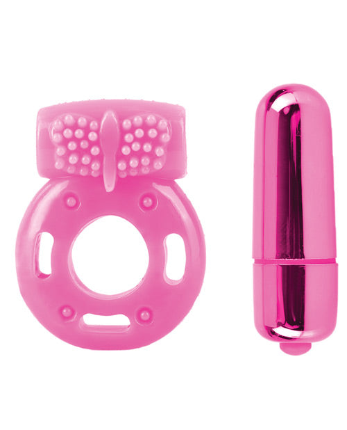 Neon Luv Touch Vibrating Couples Kit - Pink - LUST Depot