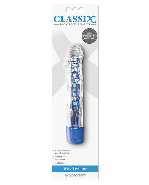 Classix Mr. Twister Vibe W-sleeve - Blue - LUST Depot