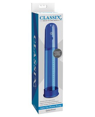 Classix Auto Vac Power Pump - Blue