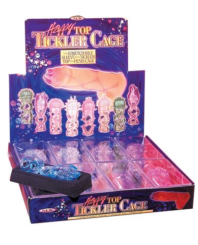 Happy Top Tickler Cage - Box Of 8