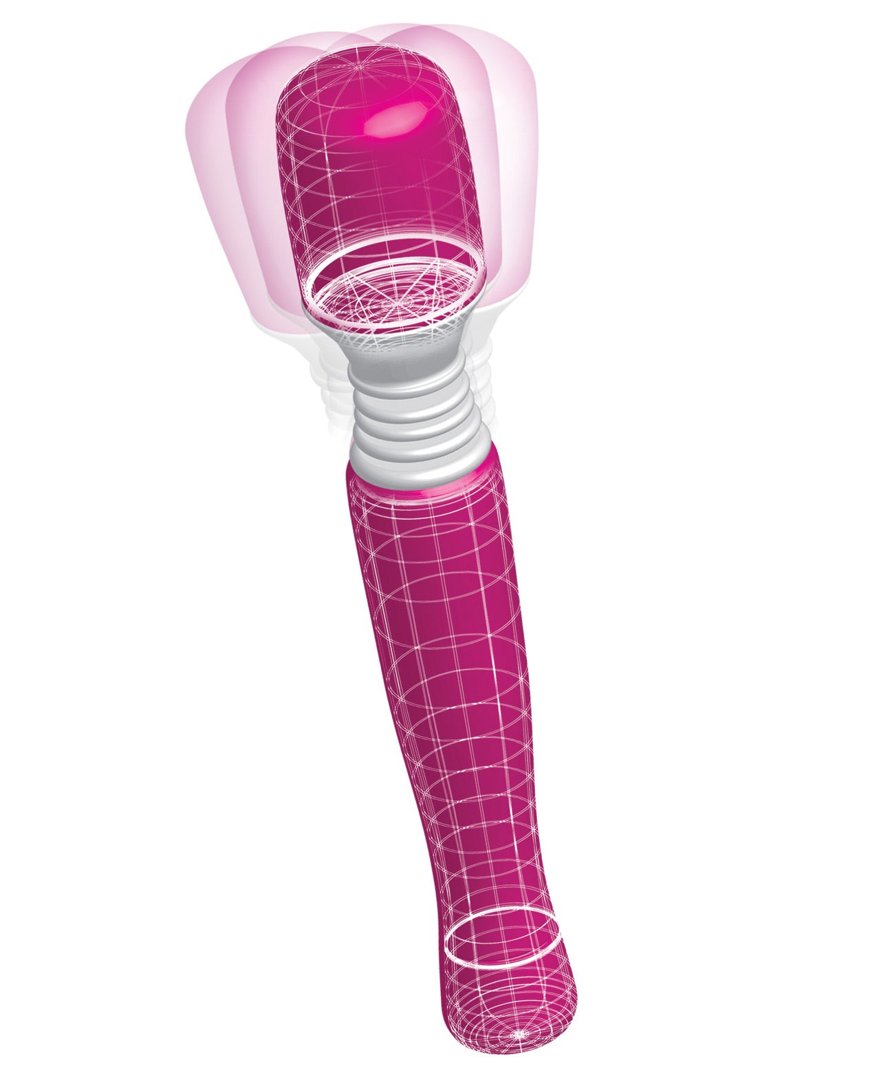 Maxi Wanachi Massager Waterproof - Pink - LUST Depot