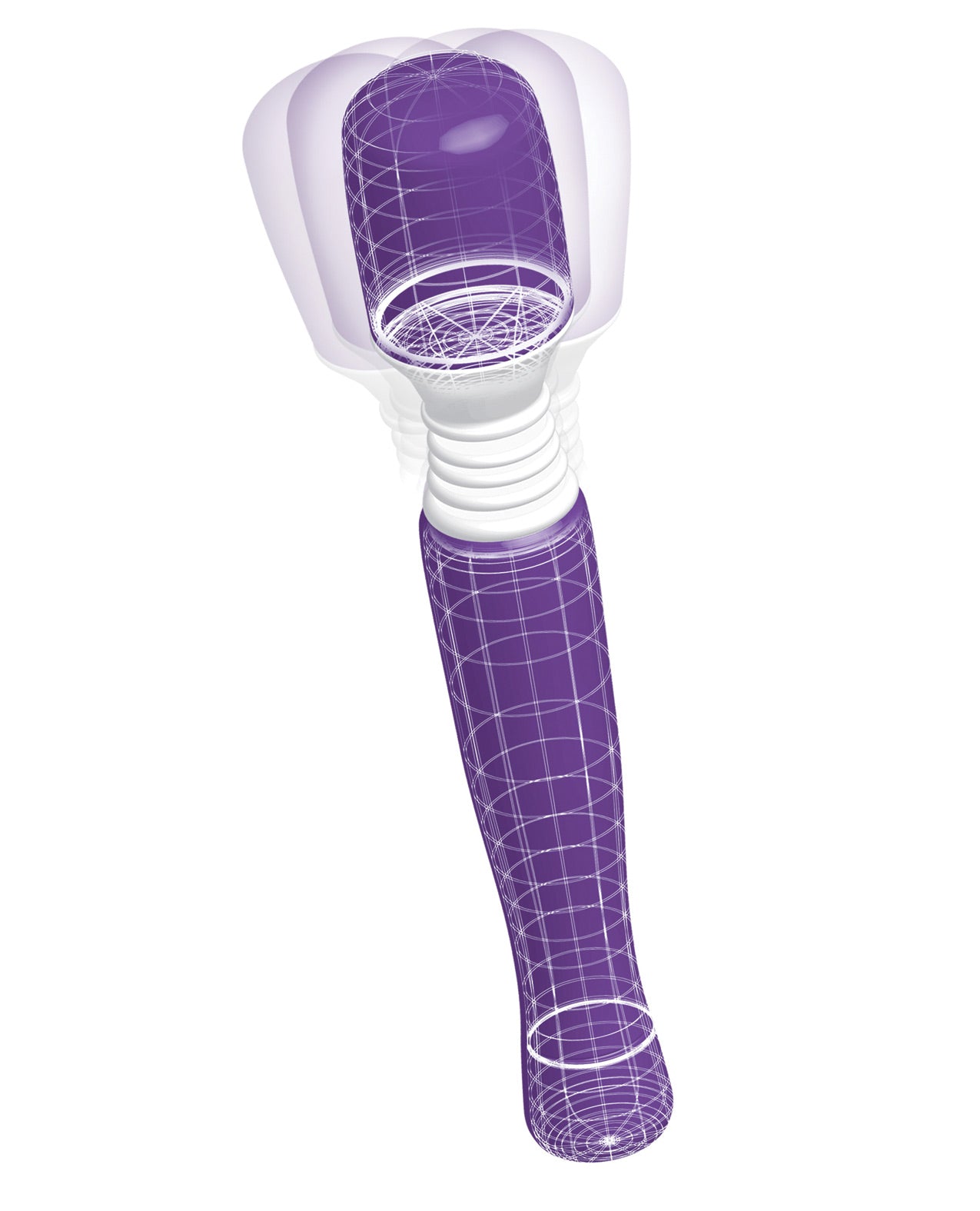 Maxi Wanachi Massager Waterproof - Purple - LUST Depot