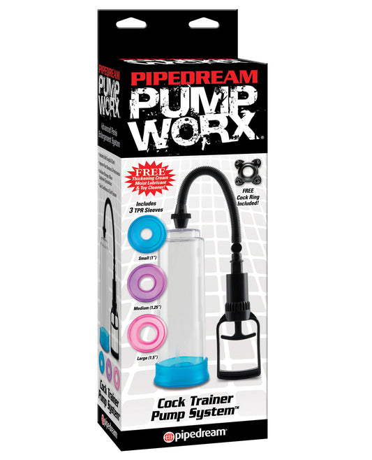 Pump Worx Cock Trainer Pump System W-3 Tpr Sleeves - LUST Depot