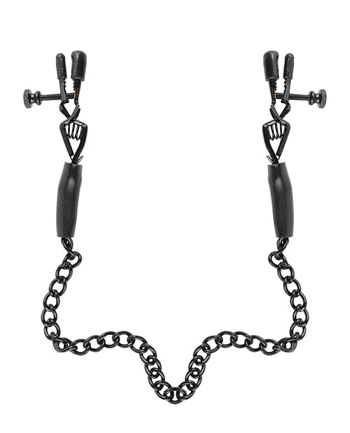 Fetish Fantasy Series Adjustable Nipple Chain Clamps - LUST Depot