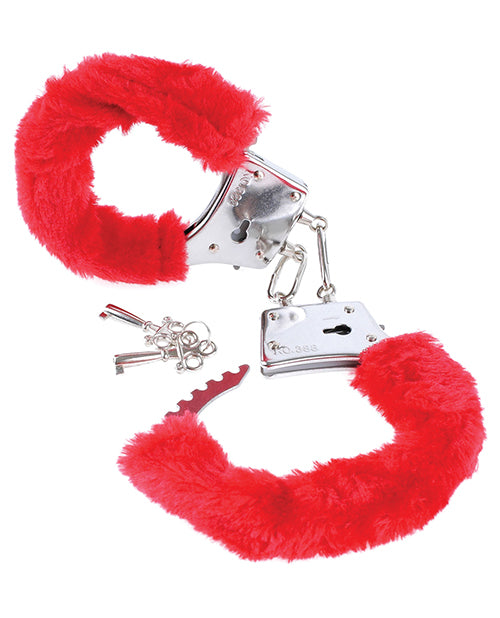 Fetish Fantasy Series Beginner's Furry Cuffs - Red - LUST Depot